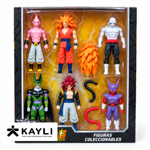 GOKU DE GOMA EN CAJA X6 DG-6-2026 foto 3