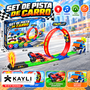 PISTA CON CARROS 8143 foto 2