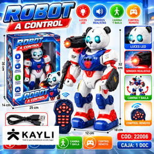 OSO ROBOT A CONTROL REMOTO 22006 foto 2