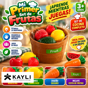 CANASTA CON FRUTAS Y VERDURAS 66-91K foto 2