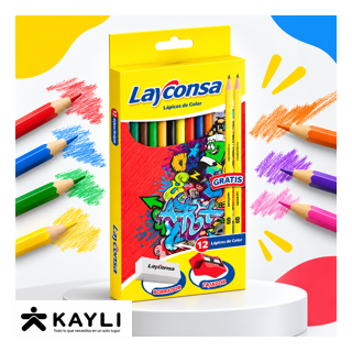 COLOR LAYCONSA X 12 LARGO
