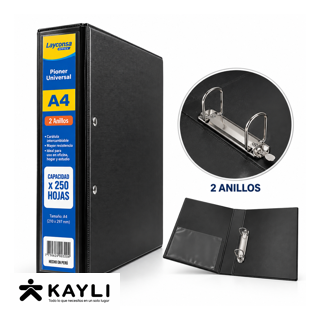 PIONER LAYCONSA UNIVERSAL X 250 HOJAS NEGRO