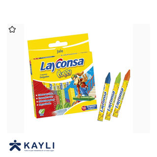 CRAYONES LAYCONSA DELGADO X12UND