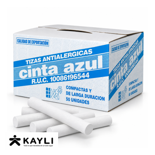 TIZA CINTA AZUL BLANCO  otros