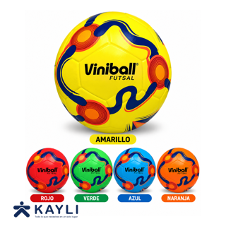 PELOTA VINIBALL FUTBOL GOMA #5