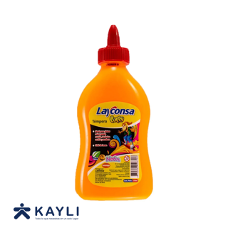 TEMPERA LAYCONSA NEON NARANJA X 250GR