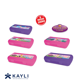 CARTUCHERA LAYCONSA JUMBO BOX PRINCESAS