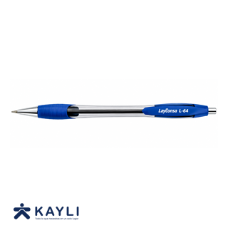 LAPICERO LAYCONSA RETRACTIL ROLL CLICK L-64 AZUL