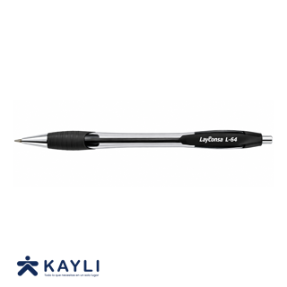 LAPICERO LAYCONSA RETRACTIL ROLL CLICK L-64 NEGRO