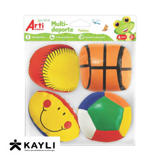 PELOTA DIDACTICA X4 5014