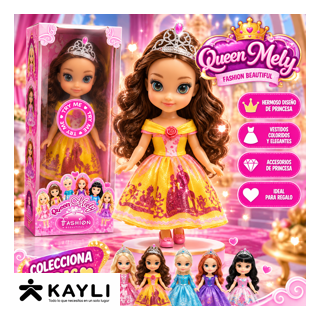 PRINCESAS QUEEN MELY 303-M