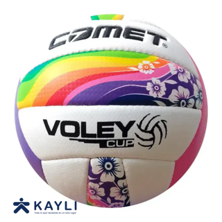 PELOTA VINIBALL COMET CUERO COSIDO ARCOIRIS  