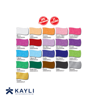 PAPEL CREPE LAYCONSA COLORES