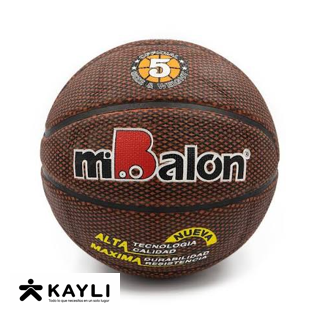 PELOTA MI BALON BASQUET #5 CUERO CELULAR