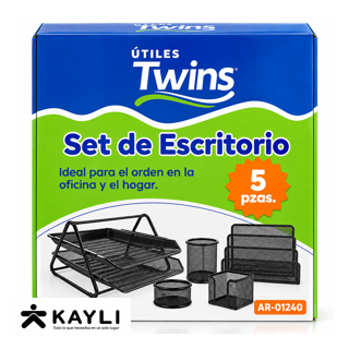 SET DE ESCRITORIO TWINS AR-01240