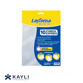 FORRO EXPRESS LAYCONSA BOLSA X 10UND