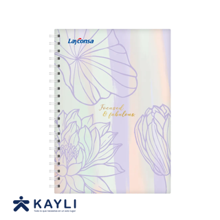 CUADERNO ANILLADO LAYCONSA A-4 TAPA DURA FEMENINO 2000240263