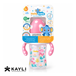 BIBERON PARA BEBE SANTOLEE X10 ONZAS HB-957