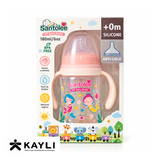 BIBERON PARA BEBE SANTOLEE X6 ONZAS KFS-9142