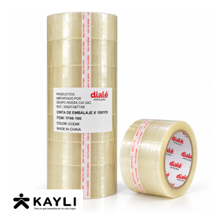 CINTA DE EMBALAJE DIALE X 100 YD. TT48-100