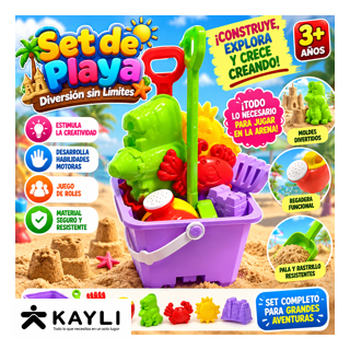 SET CASTILLO PLAYERO GRANDE 20-24CPG