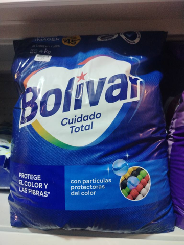 DETERGENTE BOLIVAR X4 KILOS