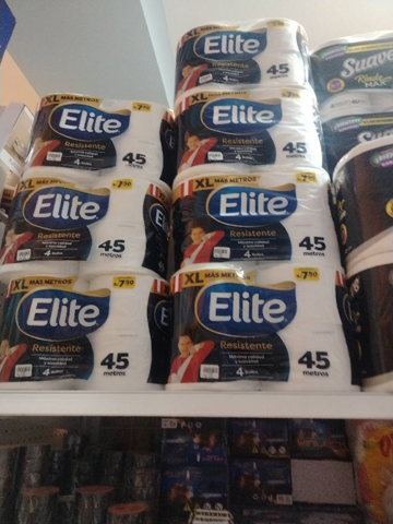 PAPEL HIGIENICO ELITE XL X4 ROLLOS X45 METROS