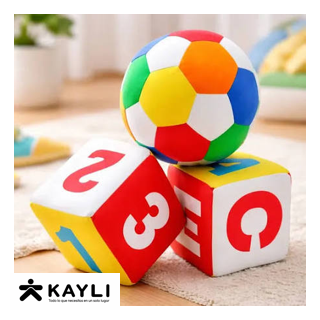 SET DE PELOTA Y CUBO CON RELLENO 0648-90E