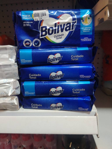 JABON BOLIVAR FLORAL EN BARRA X190 GR