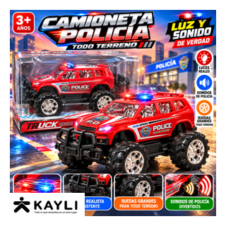 CARRO POLICIA EN MICA 161