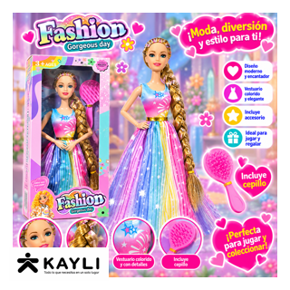 MUÑECA FASHION NORNA CHM10A