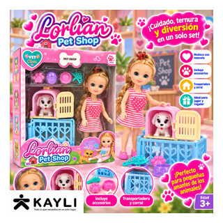 MUÑECA PETS 4880C