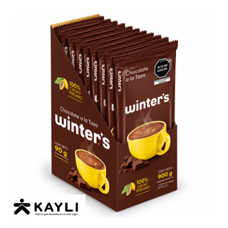 CHOCOLATE WINTERS EN TABLETA PARA TAZA