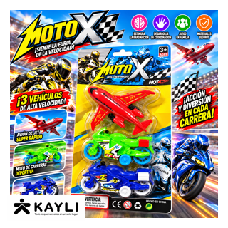 BLISTER DE MOTO CON AVION TY-41