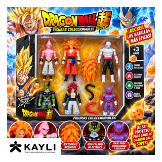 GOKU DE GOMA EN CAJA X6 DG-6-2026