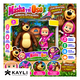 MUÑECA MASHA Y EL OSO MASHA-1