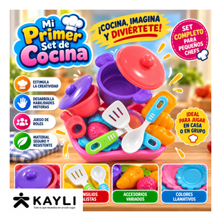 SET DE COSINA CON ACCESORIOS EN BOLSA 8911