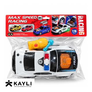 SET DE CARRO POLICIA DIDACTICO 8818-1